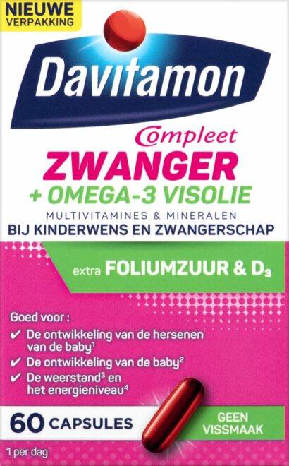 Davitamon Compleet Zwanger + Omega 3 visolie